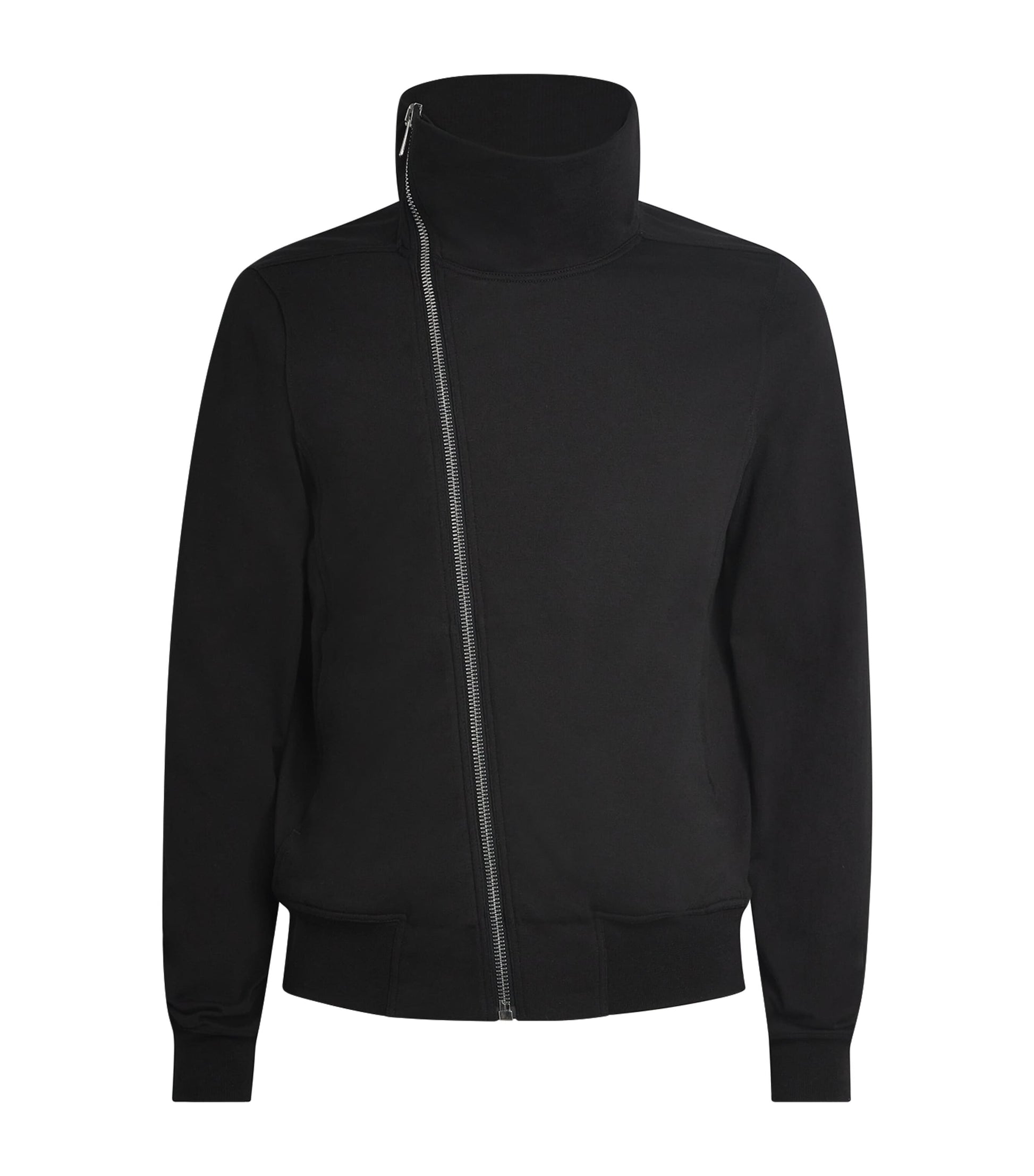 Cotton Jersey Bauhaus Cardigan BLACK