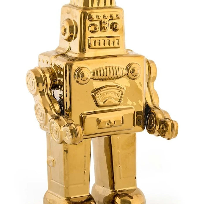 Декорация Seletti Memorabilia Gold My Robot