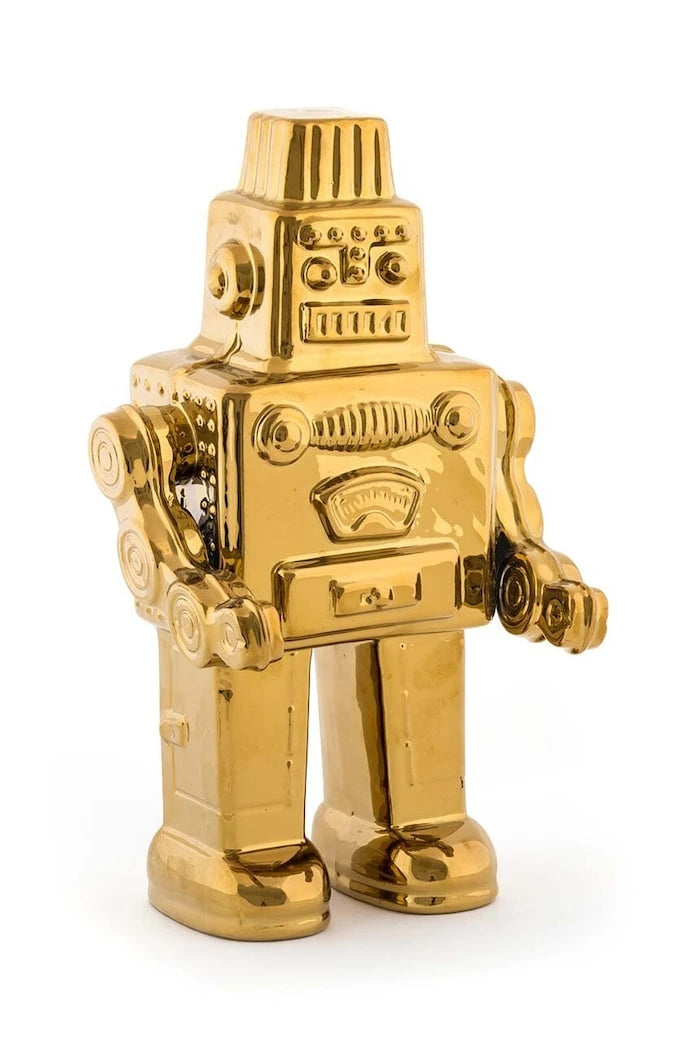 Seletti Memorabilia Gold My Robot Dekorasyon