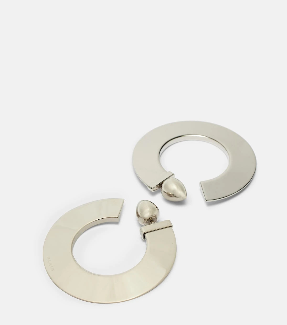 Alaïa - Blade hoop earrings