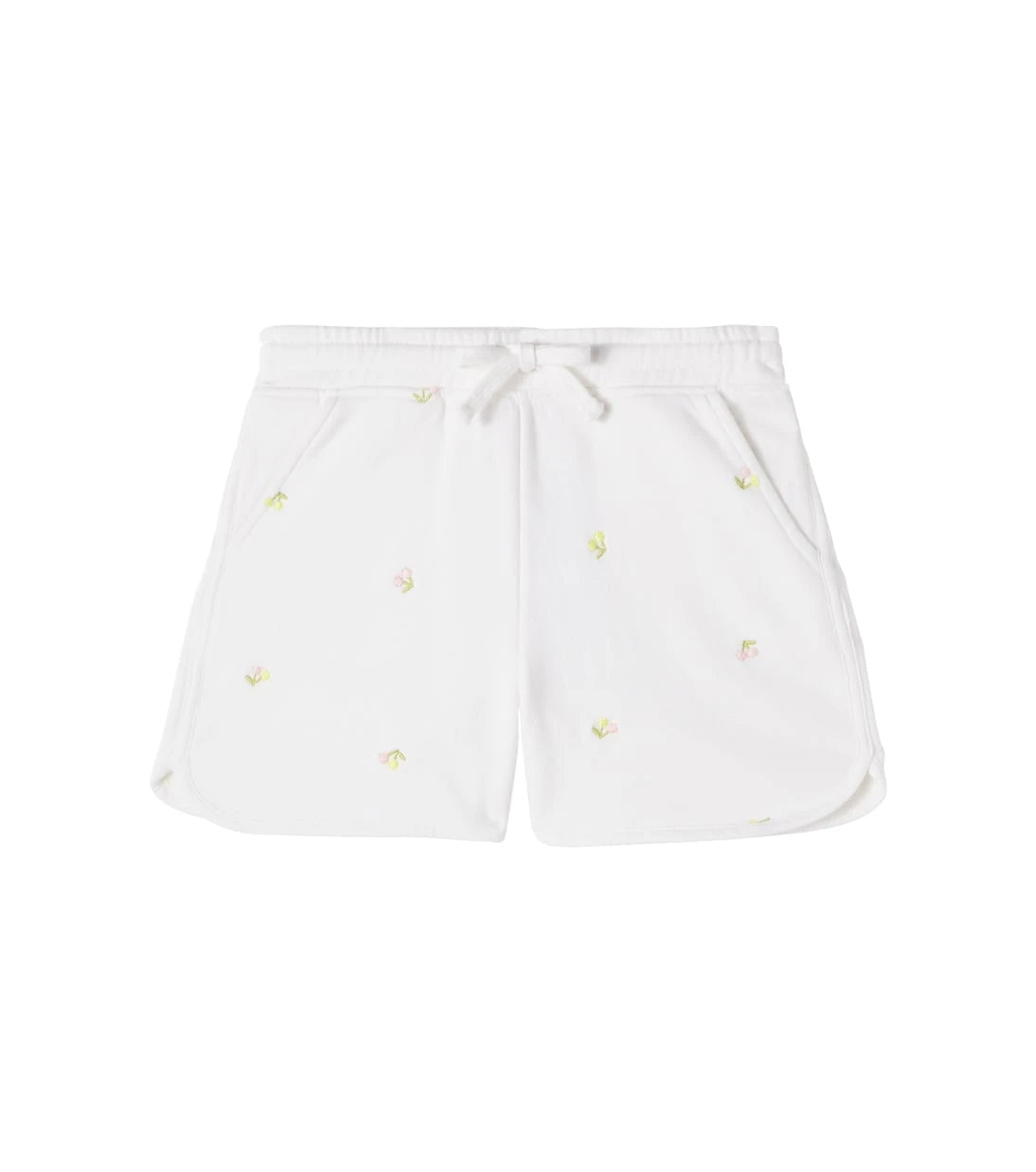 Bonpoint - Embroidered cotton jersey shorts