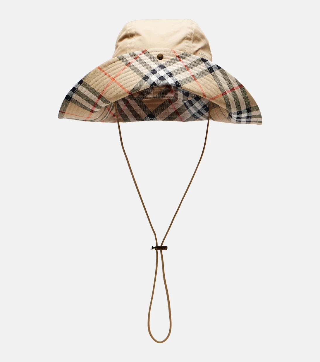 Burberry - Burberry Check gabardine hat