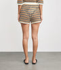 Multi Cotton-Blend Disco Shorts