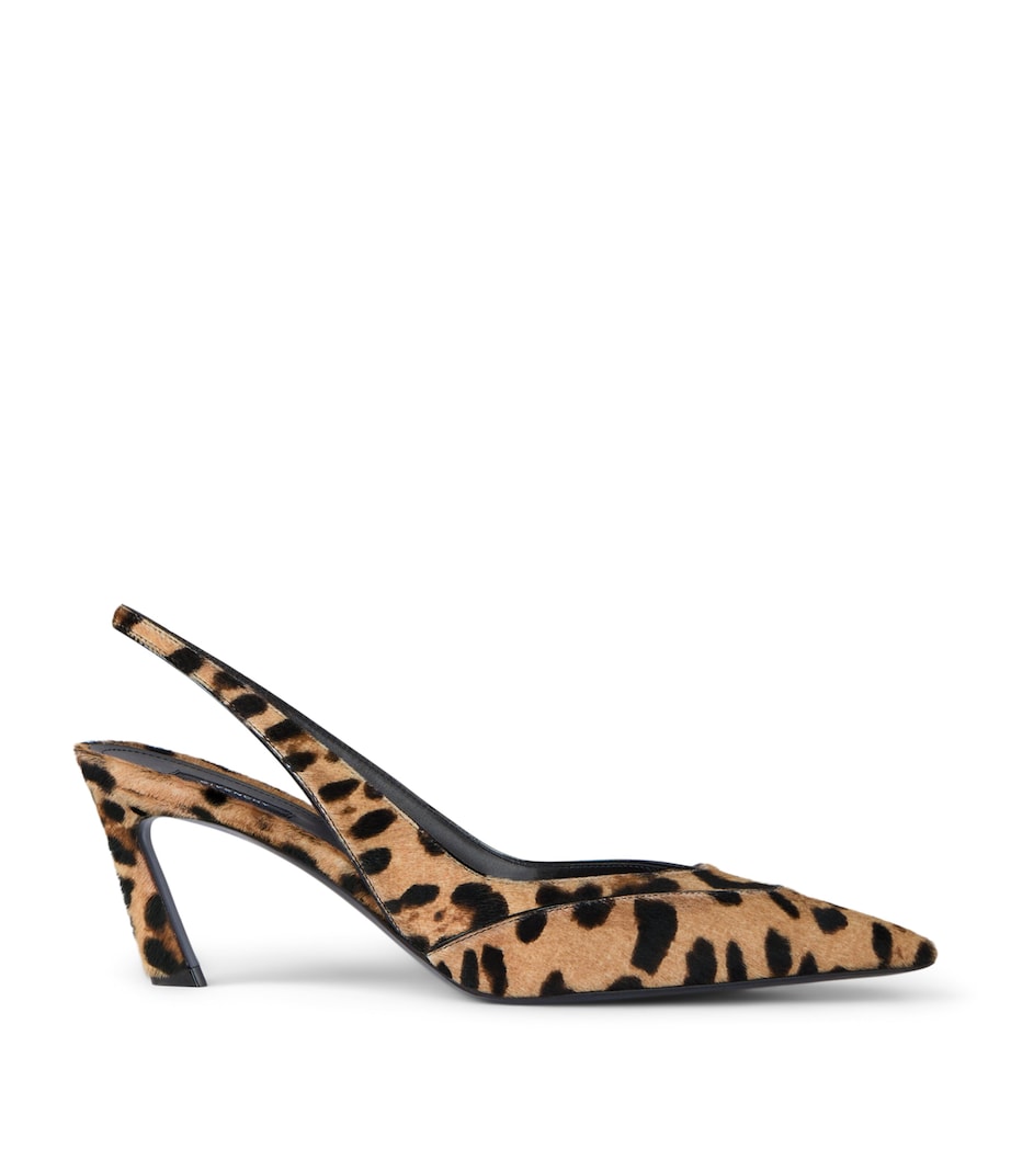 Givenchy Leopard Slingback Heels 65