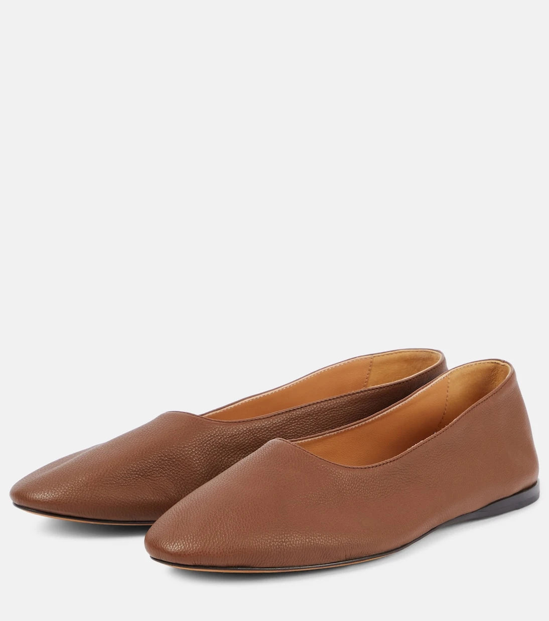 The Row - Awar leather ballet flats
