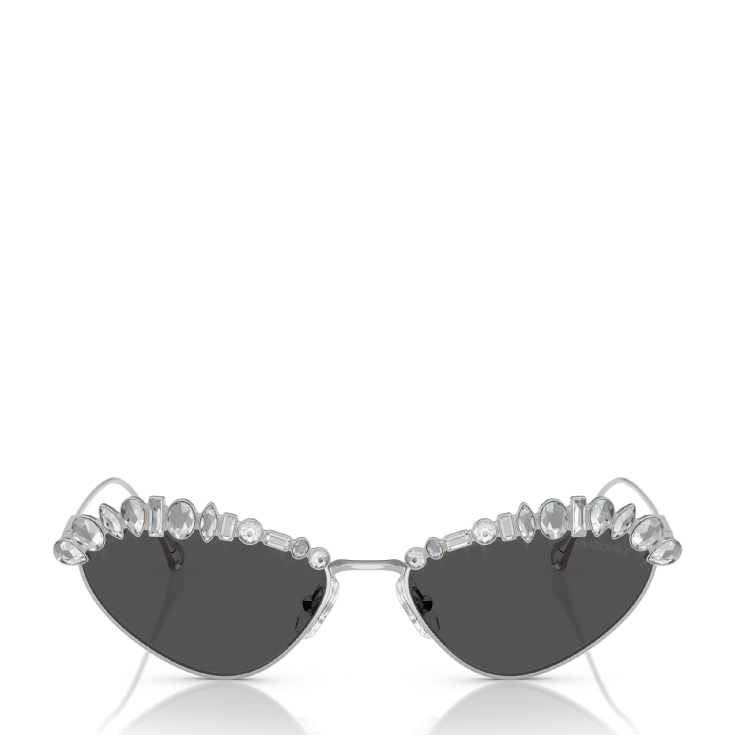 Swarovski Silver Metal SK7009 Sunglasses