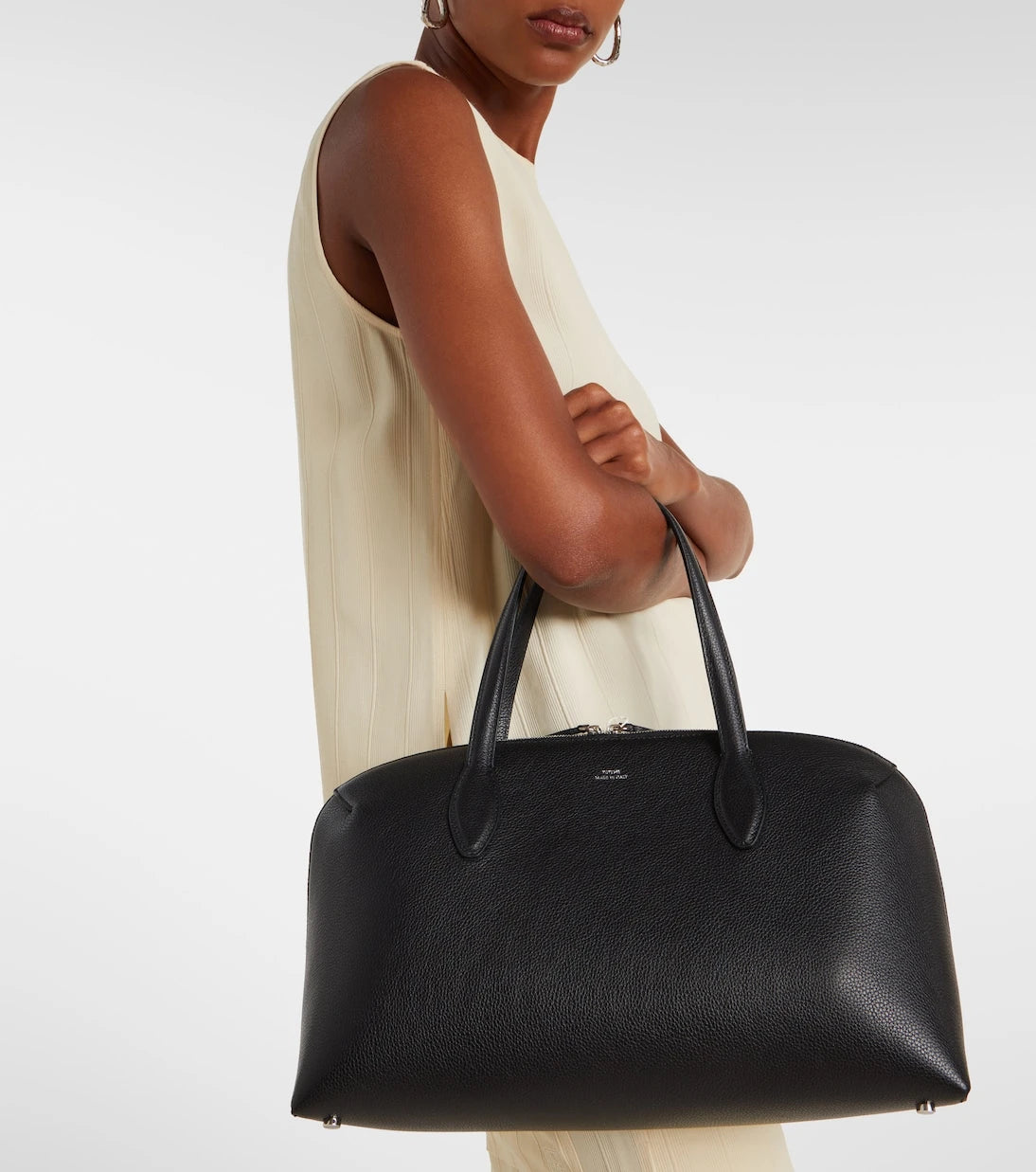 Toteme - Day Medium leather tote bag