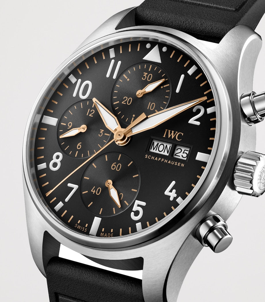 Stainless Steel Pilot’s APXGP Chronograph Watch 41mm