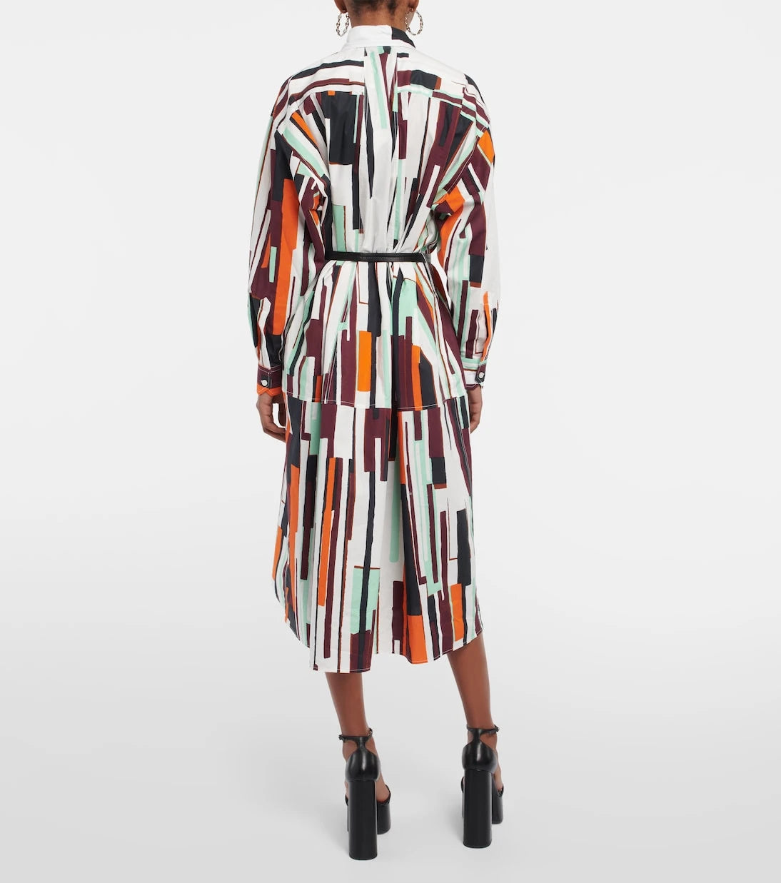 Plan C - Printed shirt dress