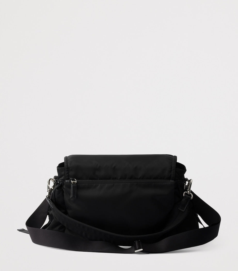 Prada Re-Nylon and Leather Explore Messenger Bag