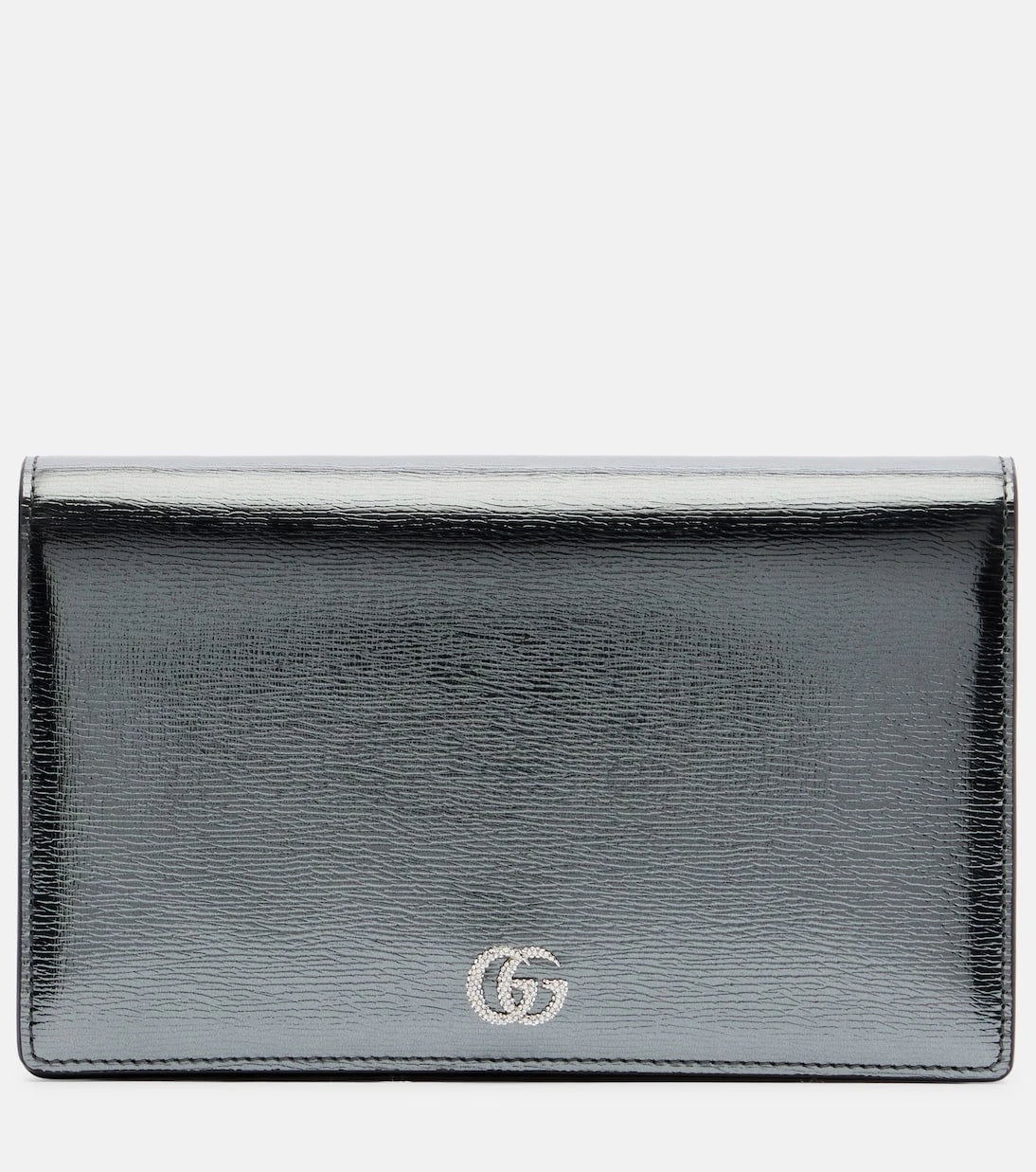 Gucci - GG Marmont leather wallet on chain