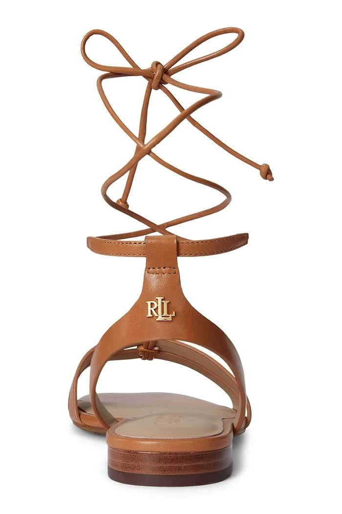 Кожени сандали Lauren Ralph Lauren Paloma