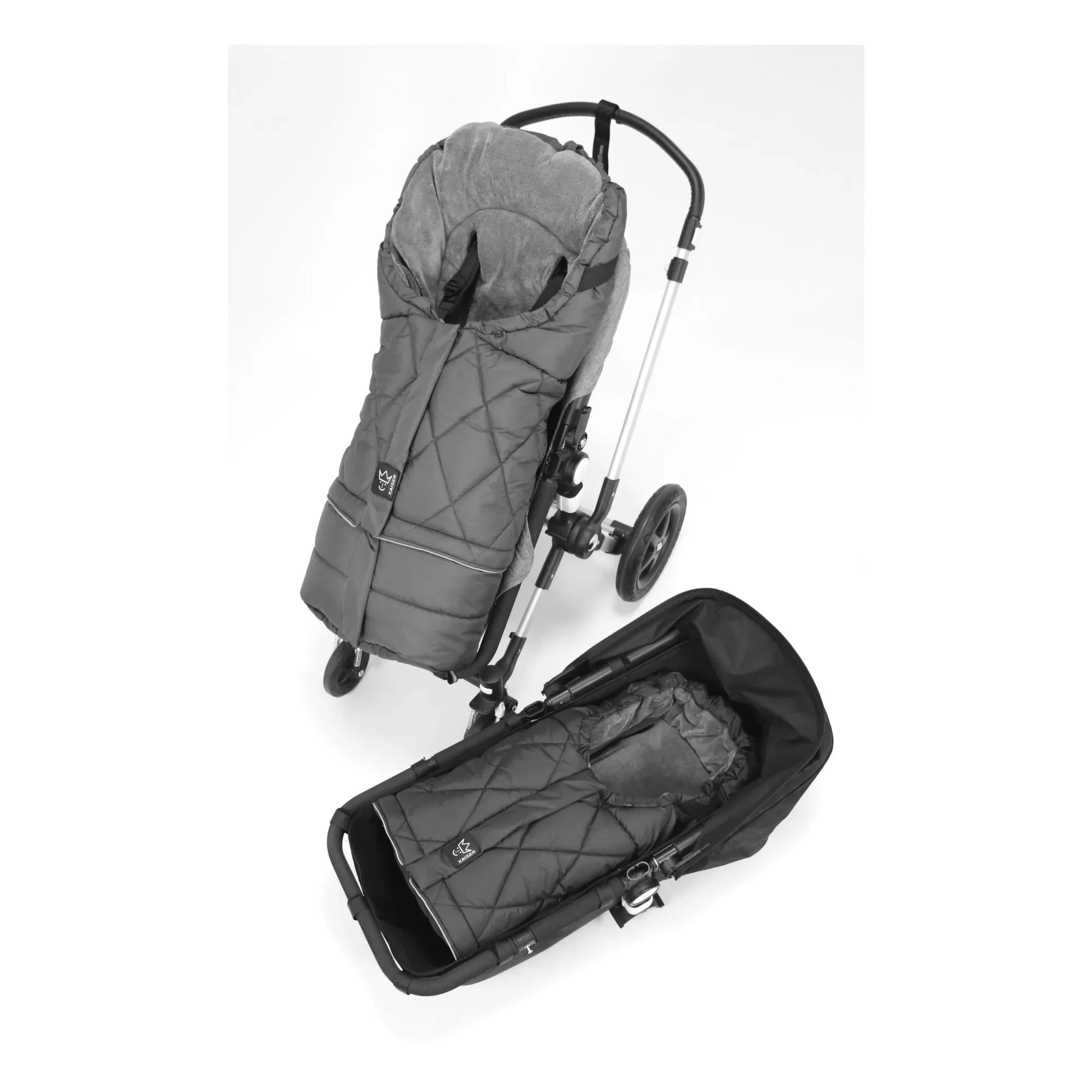 Kaiser - Moony 2 in 1 Universal Footmuff | Black