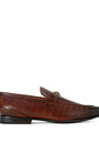 Croc-Embossed Alton Loafers