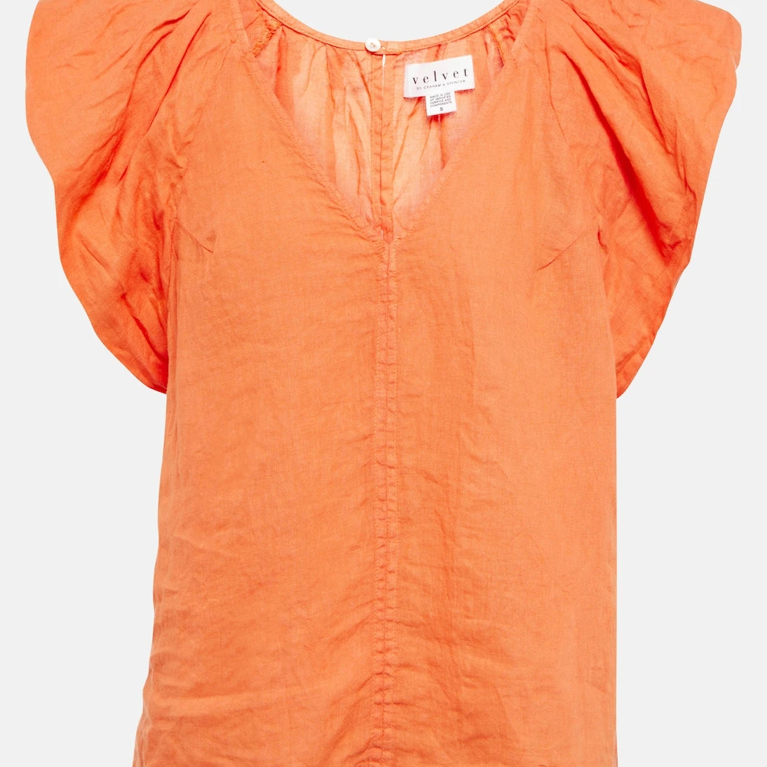 Velvet - Ava linen top