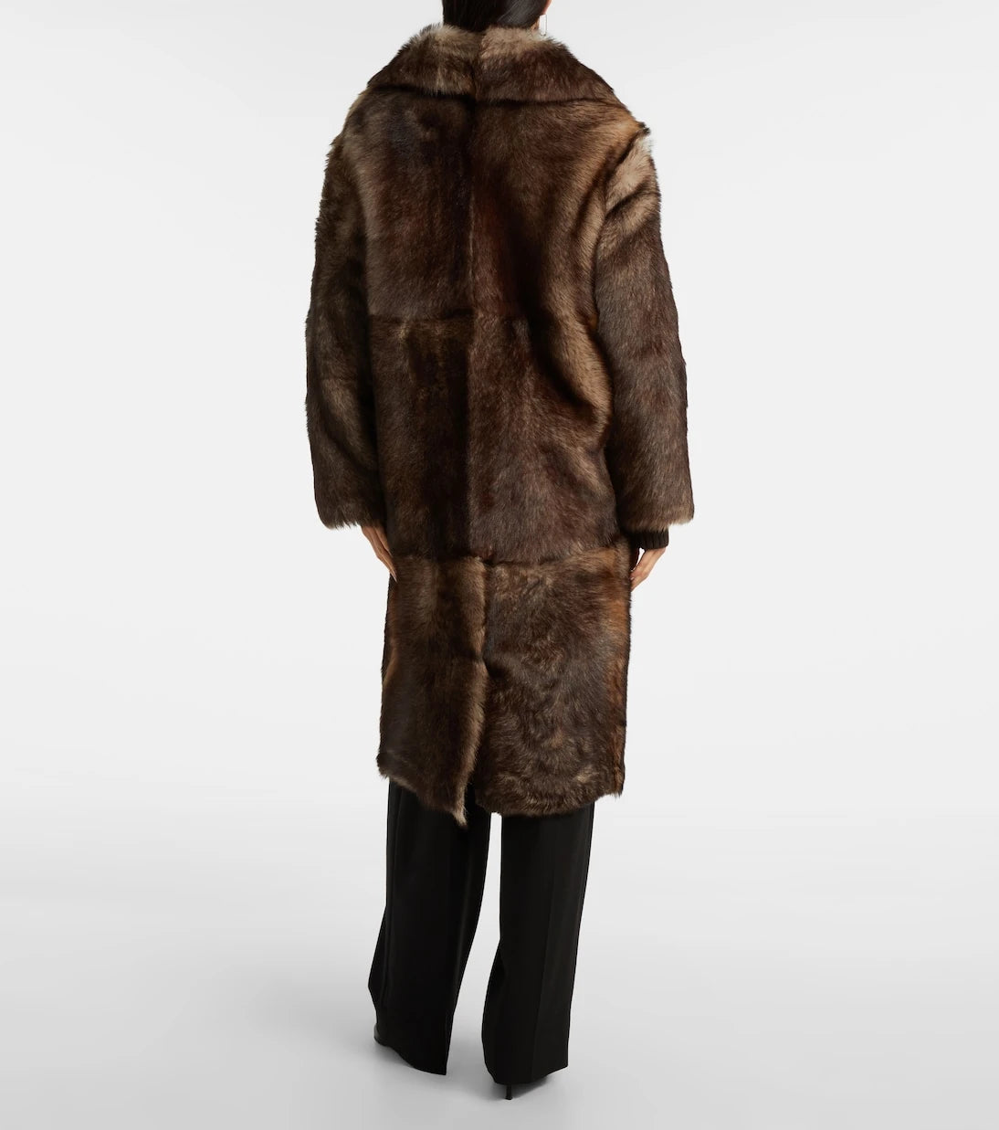 Yves Salomon - Reversible shearling and leather coat