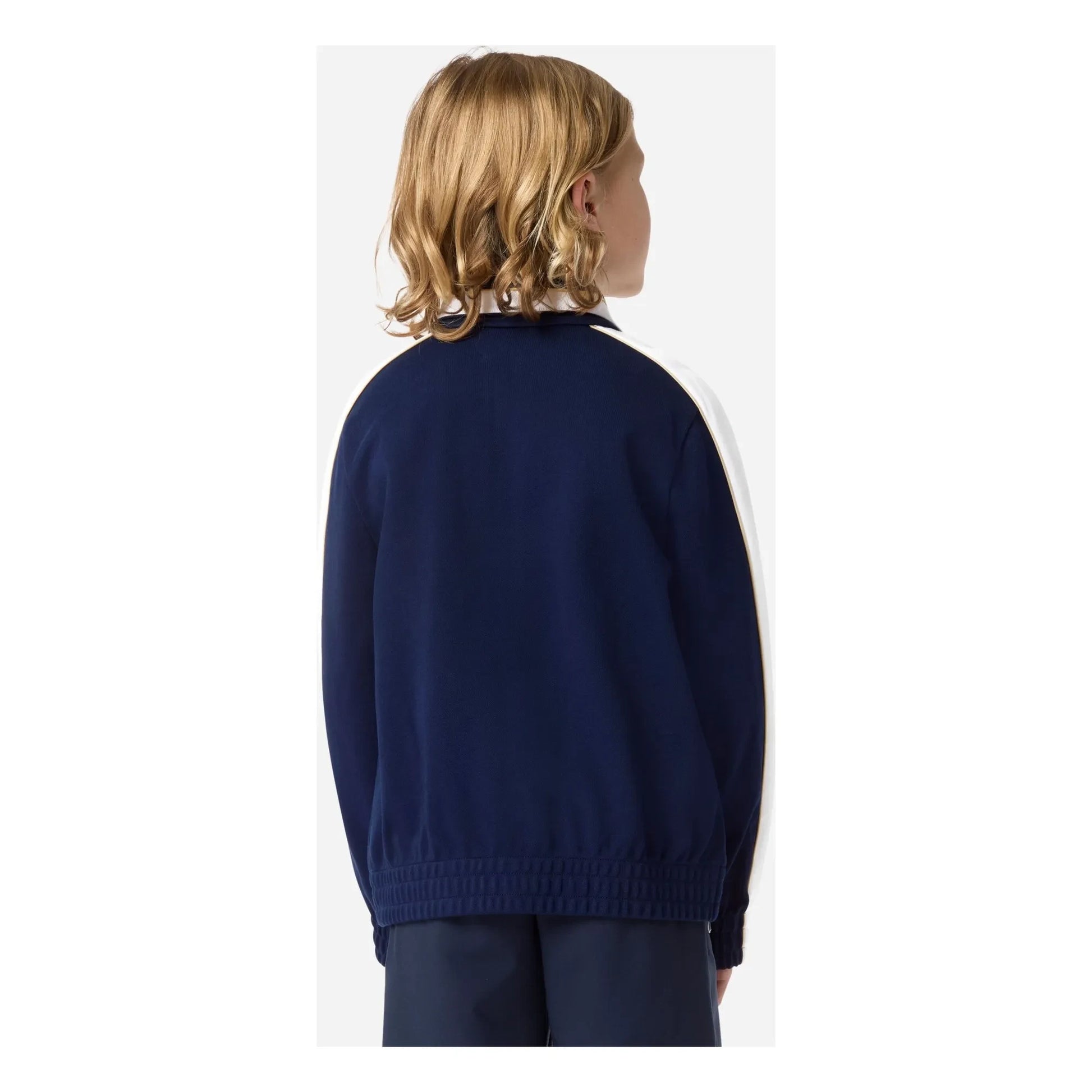 Lacoste - Organic Cotton Sport Zip Sweat | Navy blue