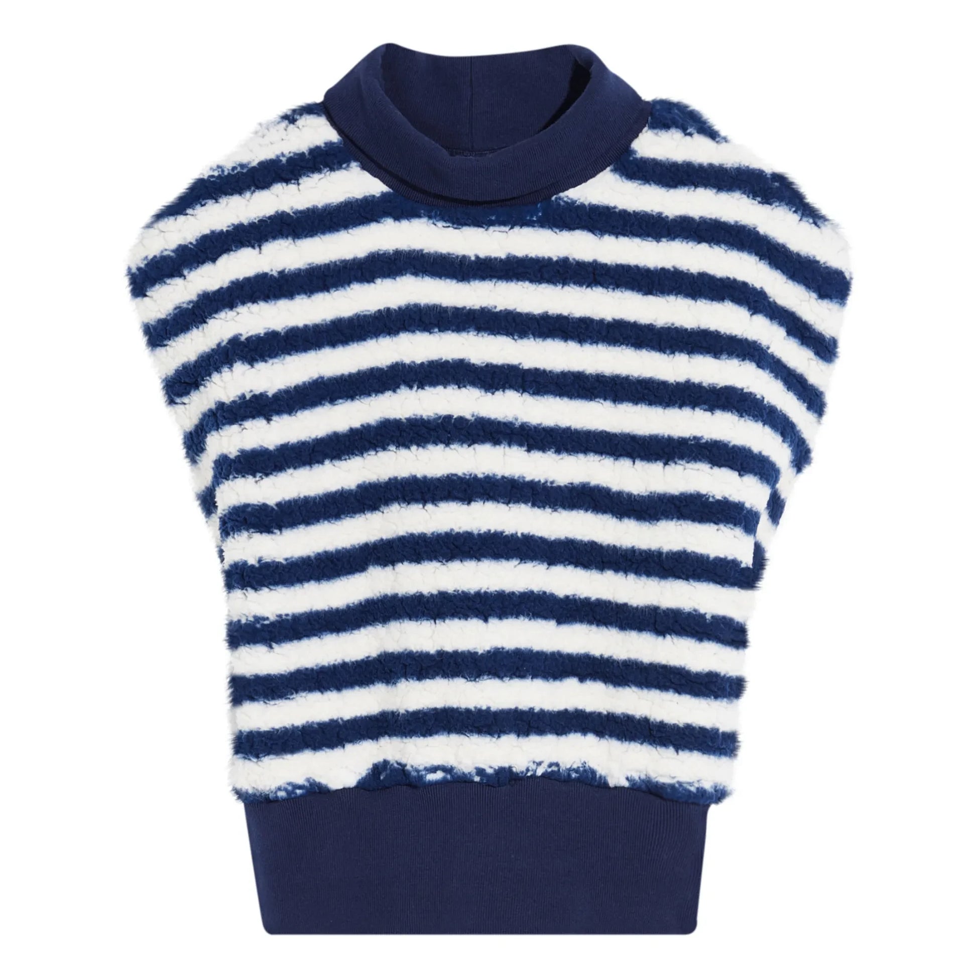 Bellerose - Anne Marinière Sleeveless Sweater | Navy blue