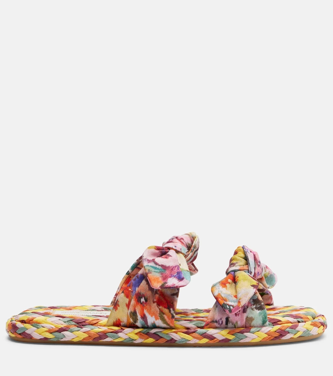 Zimmermann - Carousel printed espadrille slides