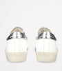 Golden Goose White Leather Hi Star Sneakers