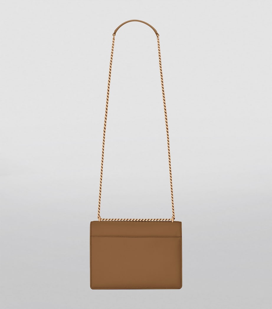 Saint Laurent Brown Medium Sunset Shoulder Bag