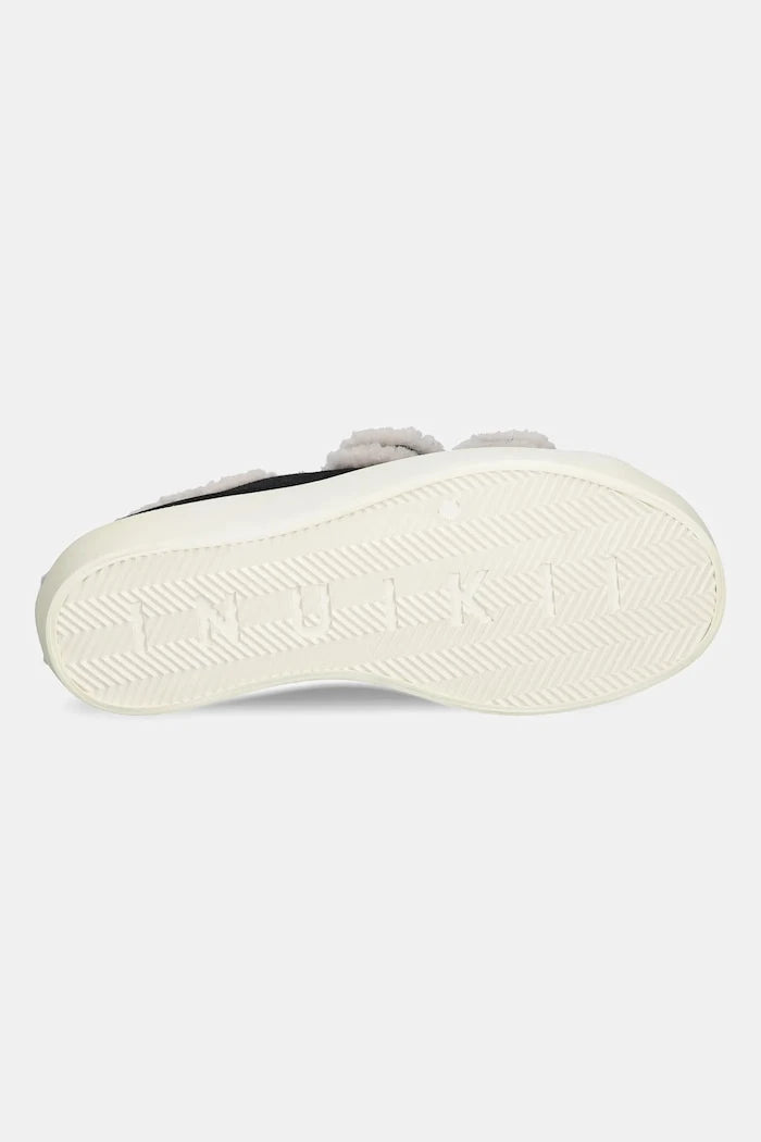 Велурени маратонки Inuikii Shearling Low Velcro