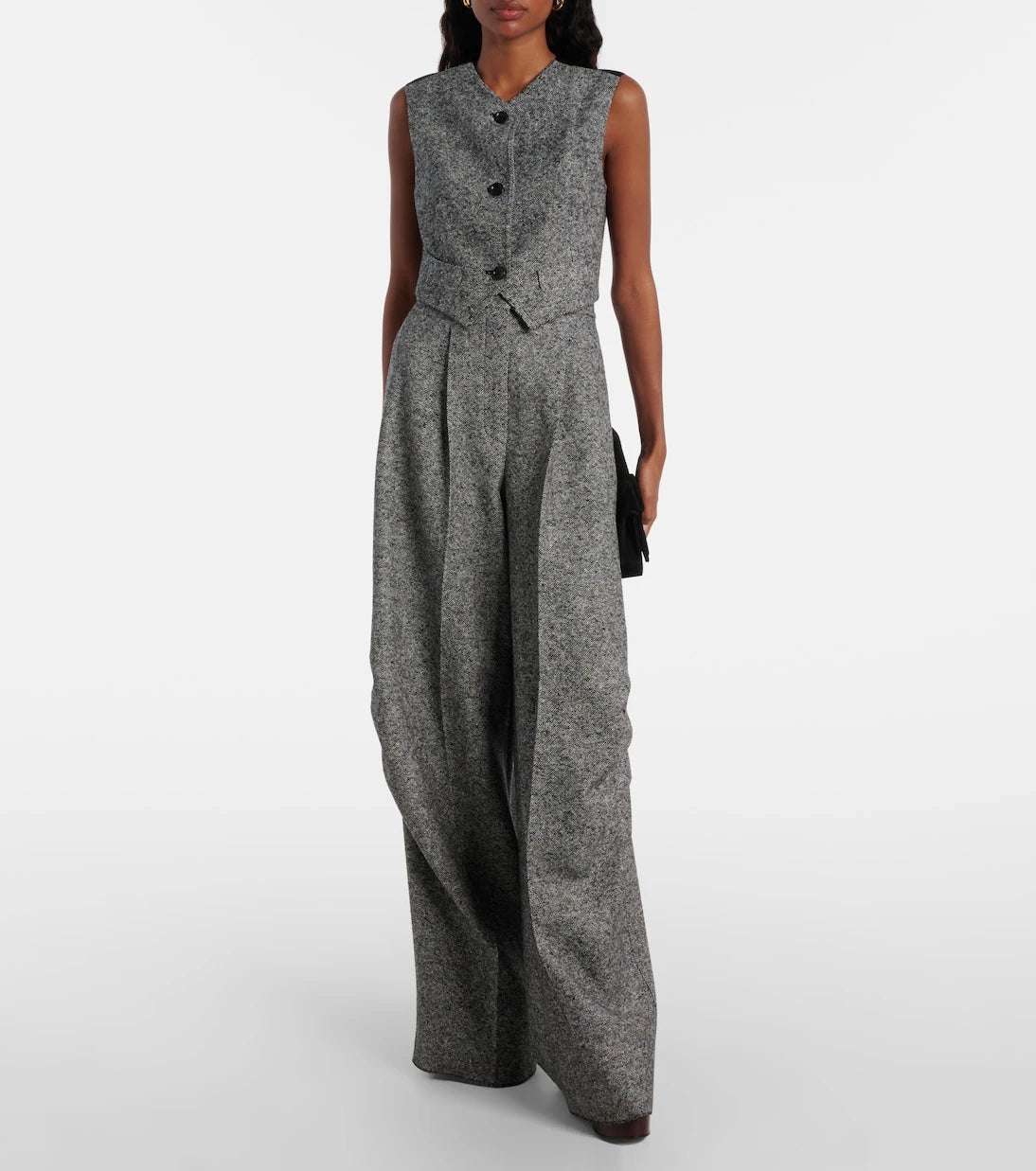 Max Mara - Beato wool and silk vest
