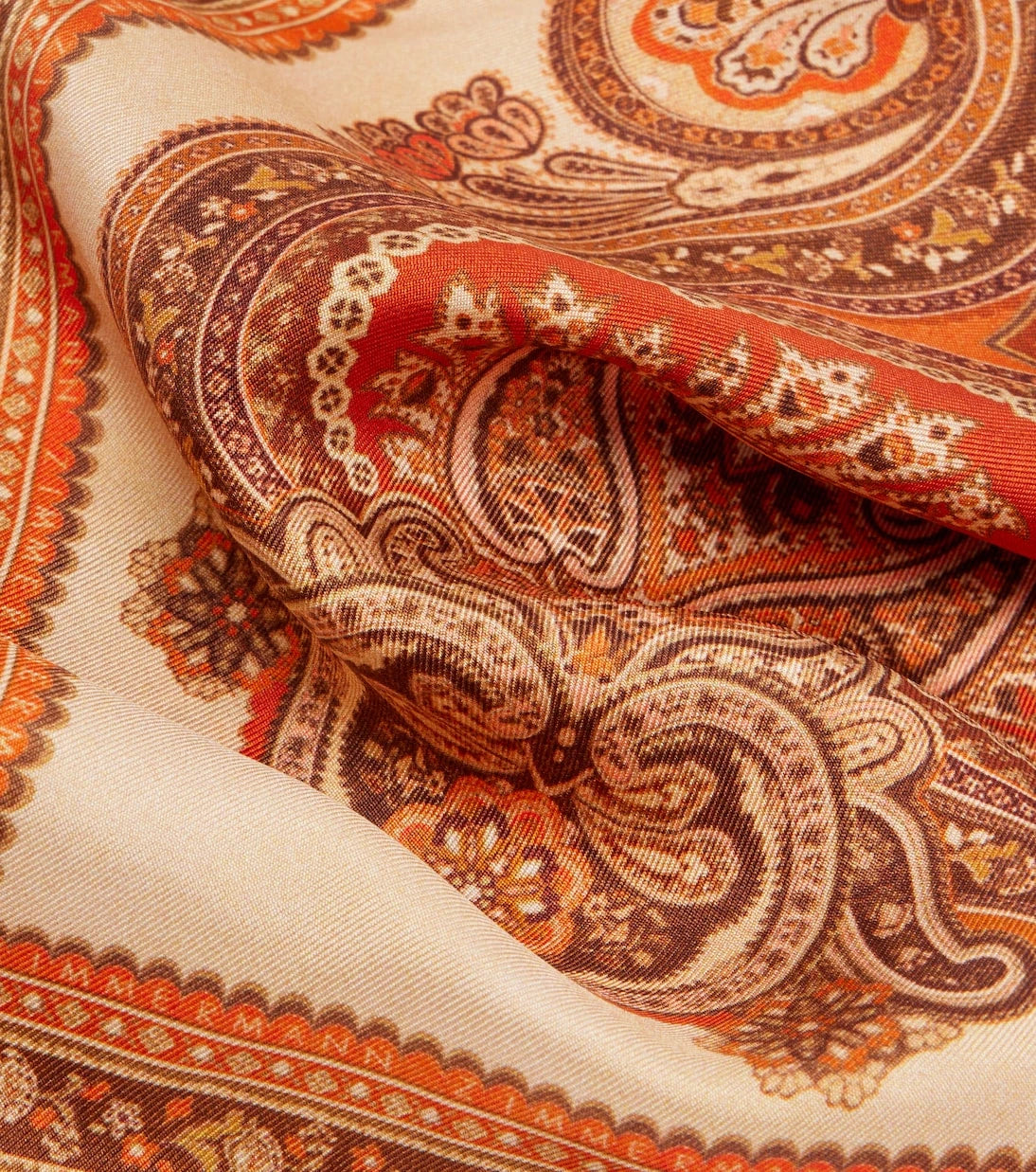 Zimmermann - وشاح حريري بنقشة بيزلي