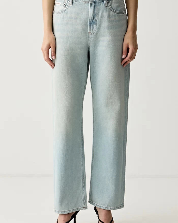 Calvin Klein Jeans kadın düz paça jean