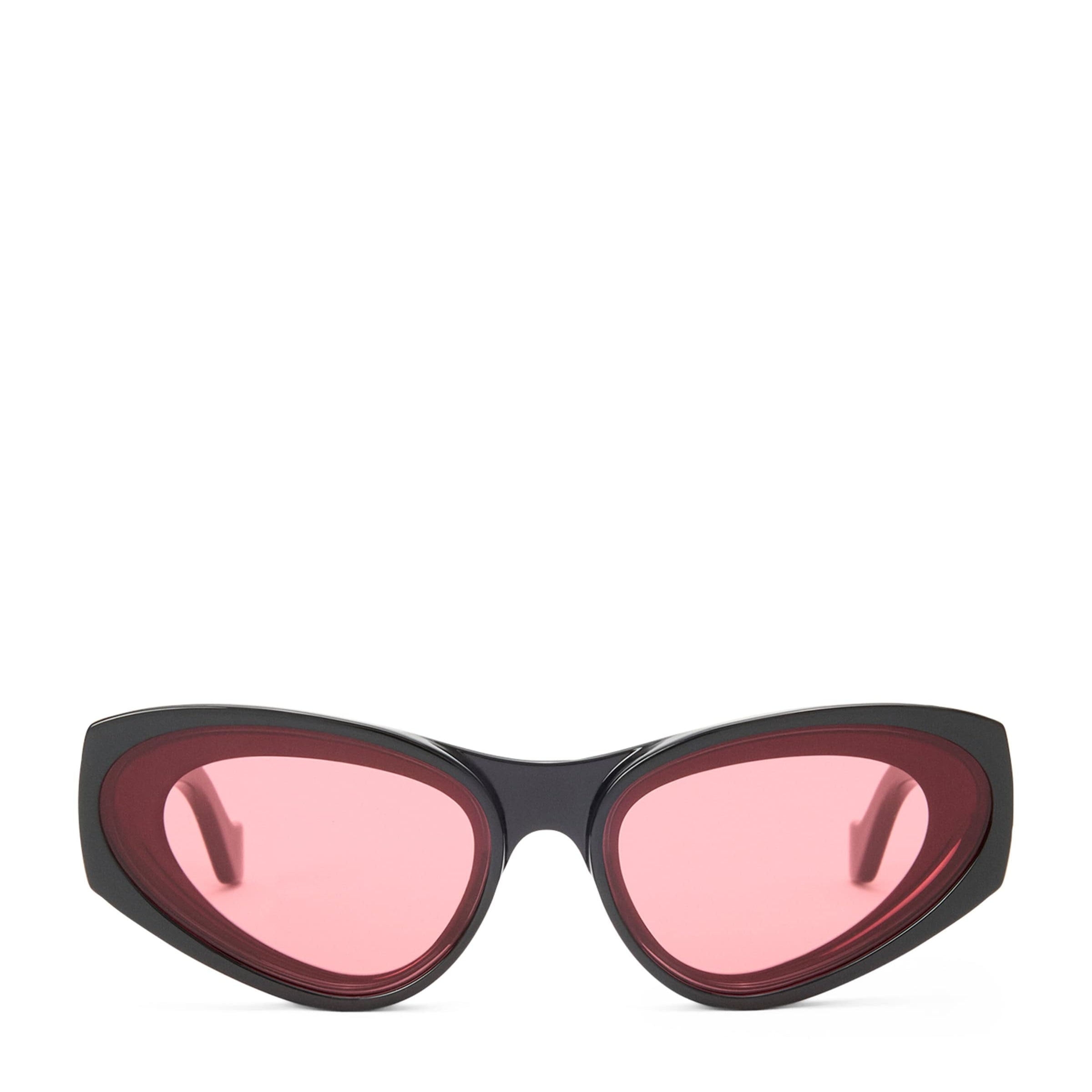 Black x Paula's Ibiza Cat Eye Sunglasses