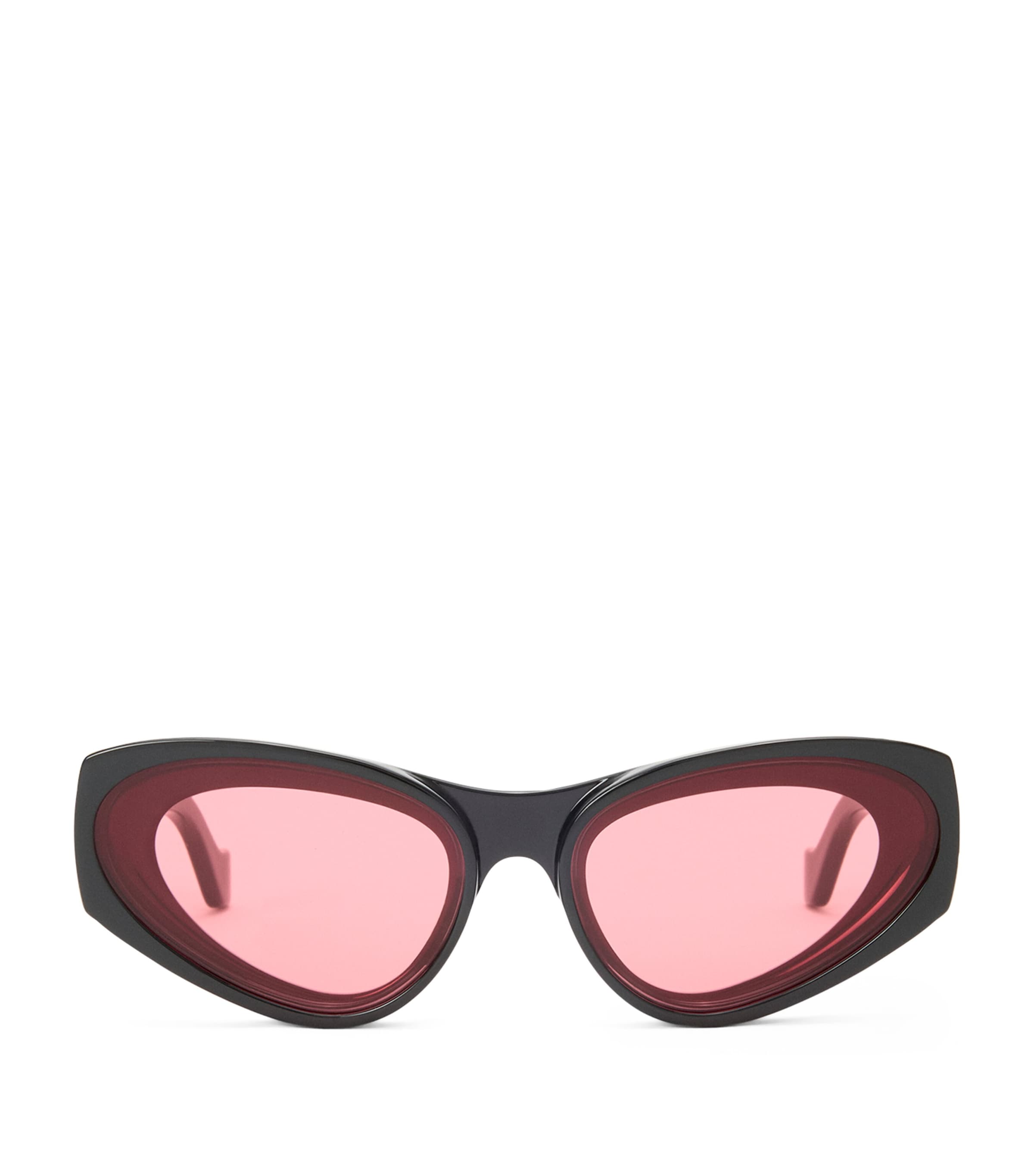 Black x Paula's Ibiza Cat Eye Sunglasses