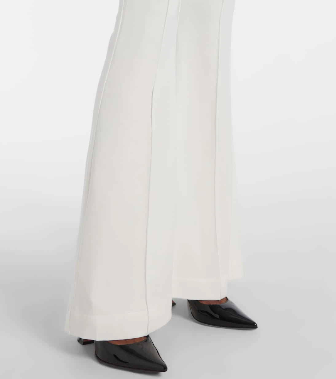 Self-Portrait - Strapless crêpe jumpsuit