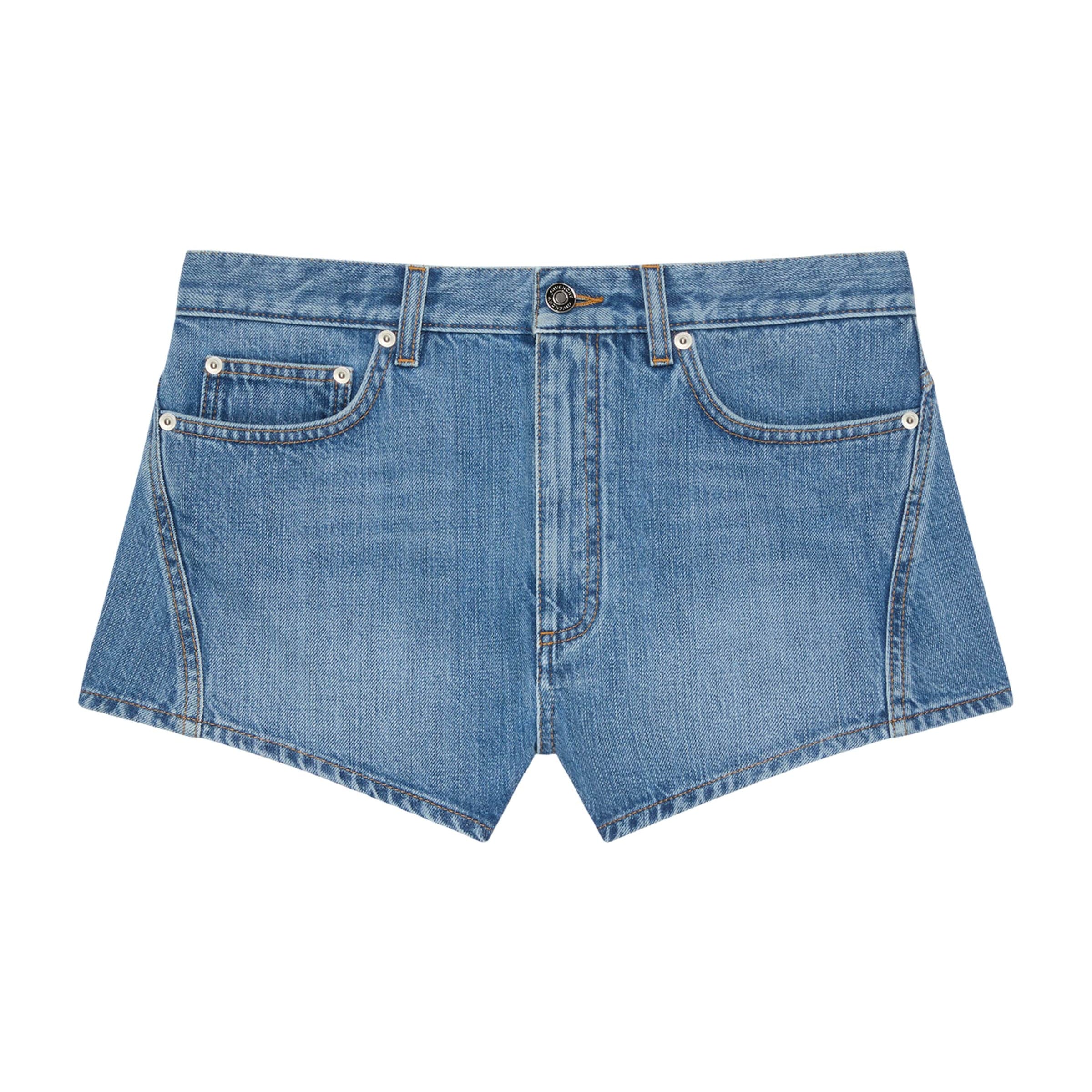 Givenchy Blue Denim Shorts