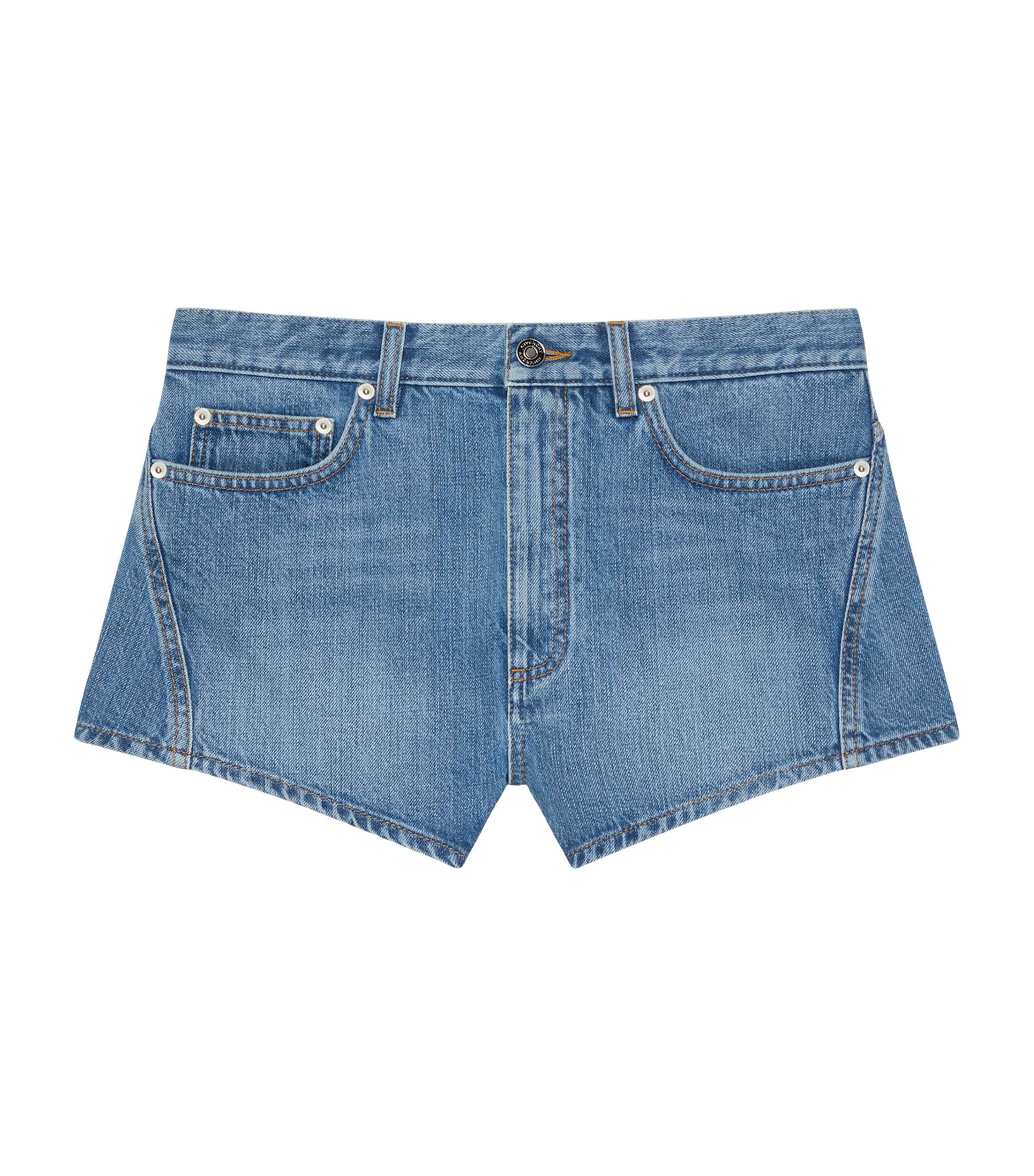 Givenchy Blue Denim Shorts