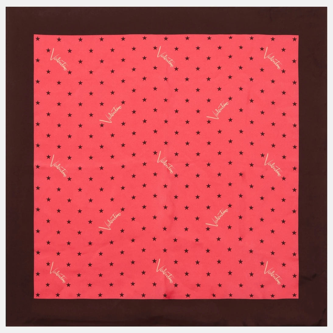 Valentino - Printed silk twill scarf