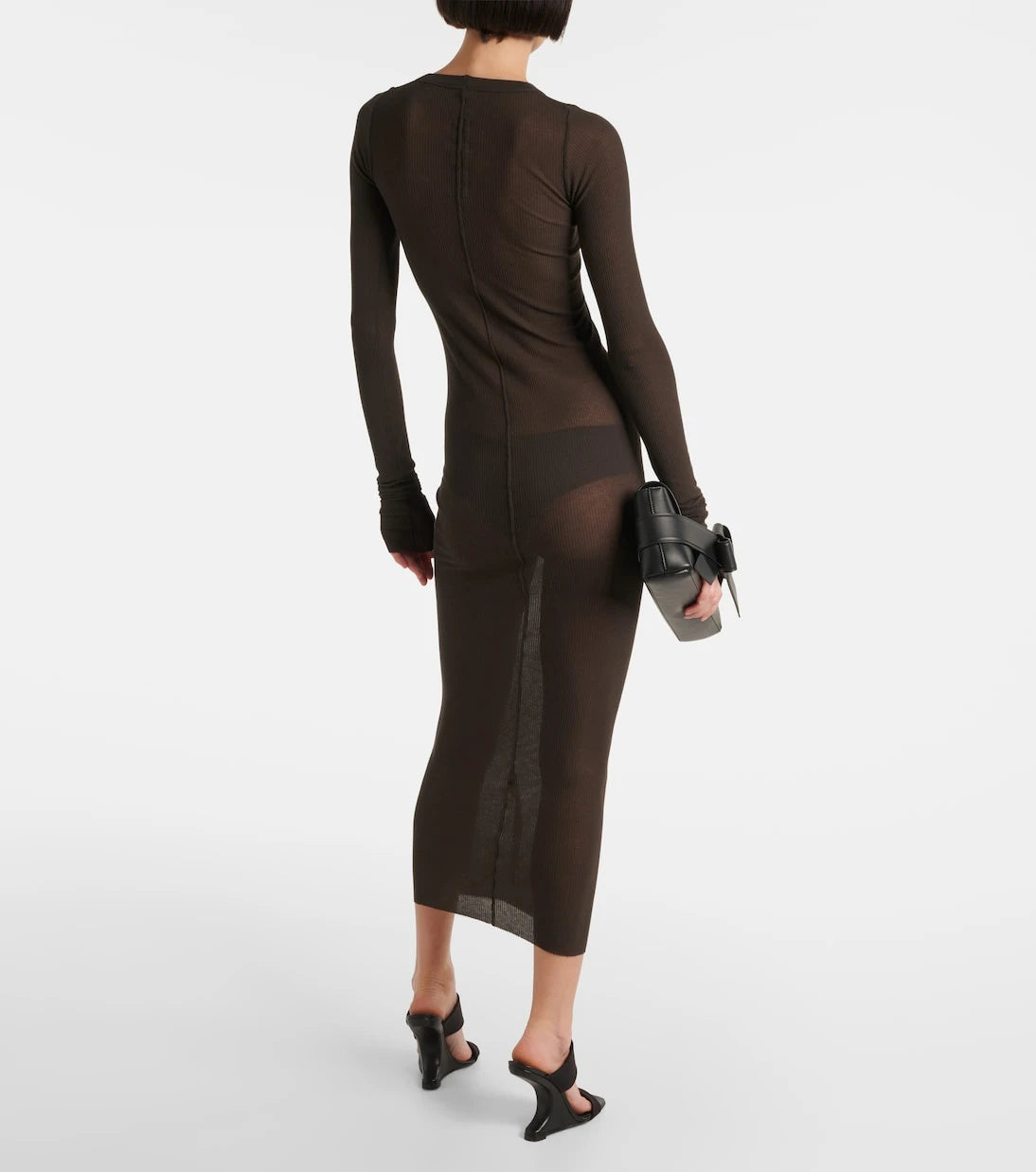 Rick Owens - Jersey midi dress