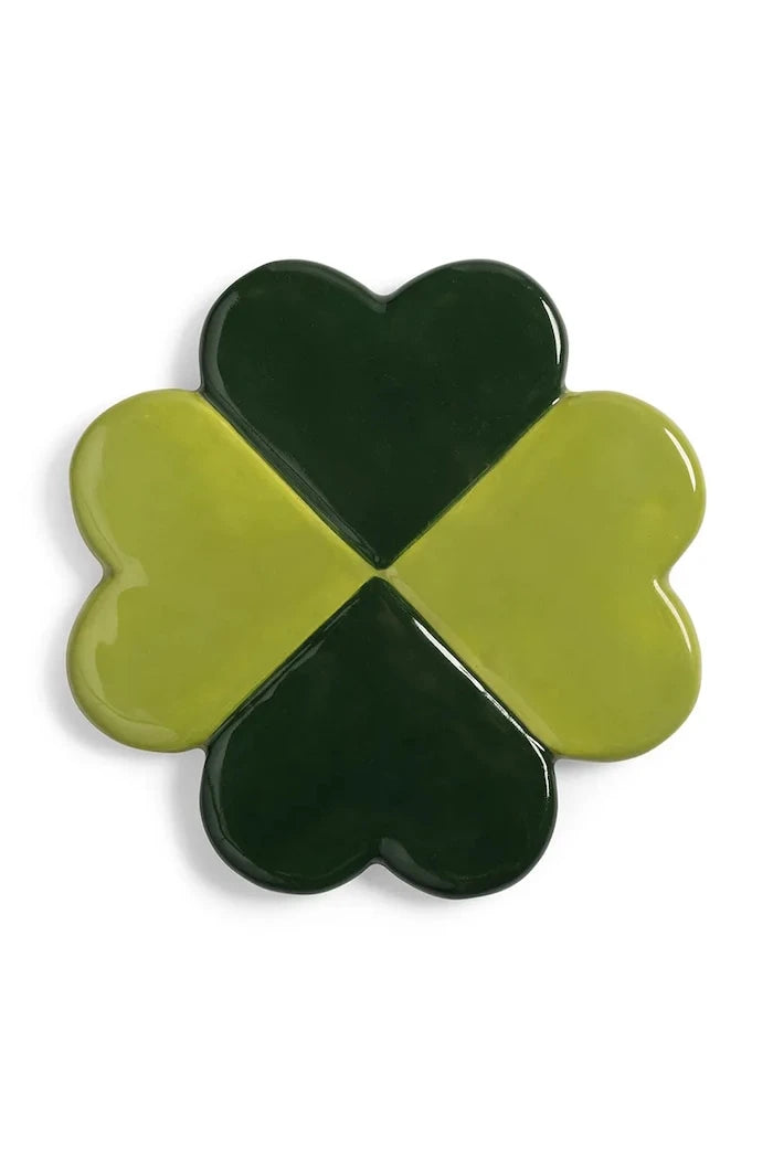 &k amsterdam lucky clover 4'lü bardak altlığı seti