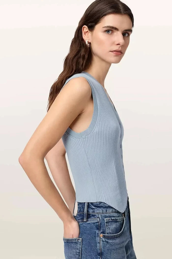 AllSaints топ дамски от вискоза