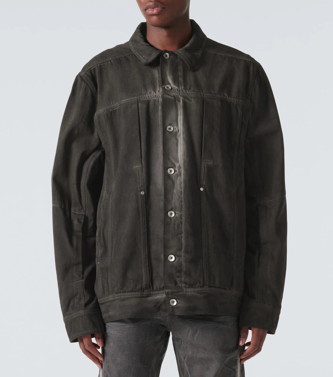 Rick Owens - Sphinx Jumbo Worker denim jacket