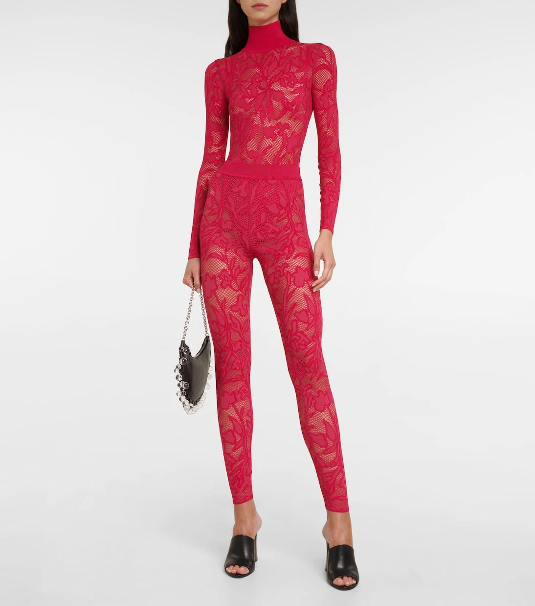 Alaïa - Lace leggings
