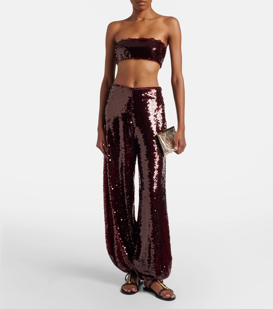Adriana Degreas - Sequined bandeau top