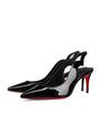 Christian Louboutin Hot Chick Patent Leather Slingback Pumps 70