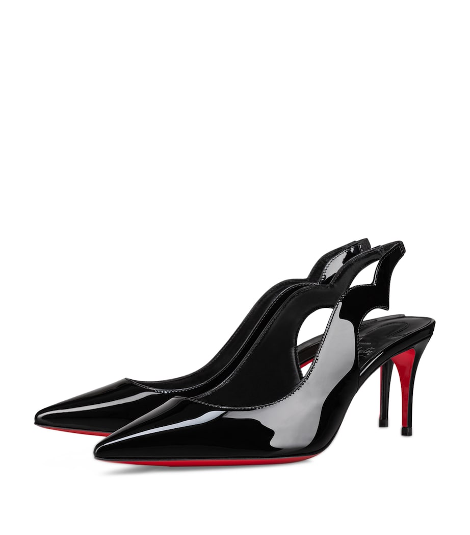 Christian Louboutin Hot Chick Patent Leather Slingback Pumps 70