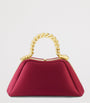 Red x Geraldine Guyot Mini Satin Serpentine Top-Handle Bag