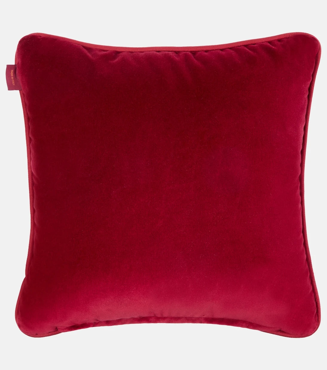 Etro - Embroidered cotton and velvet cushion