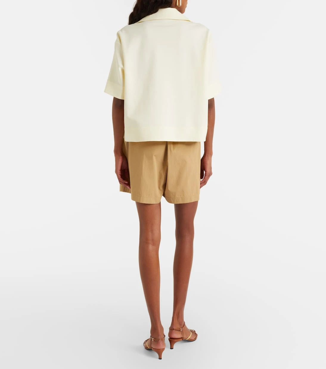 Jil Sander - Cotton poplin shorts