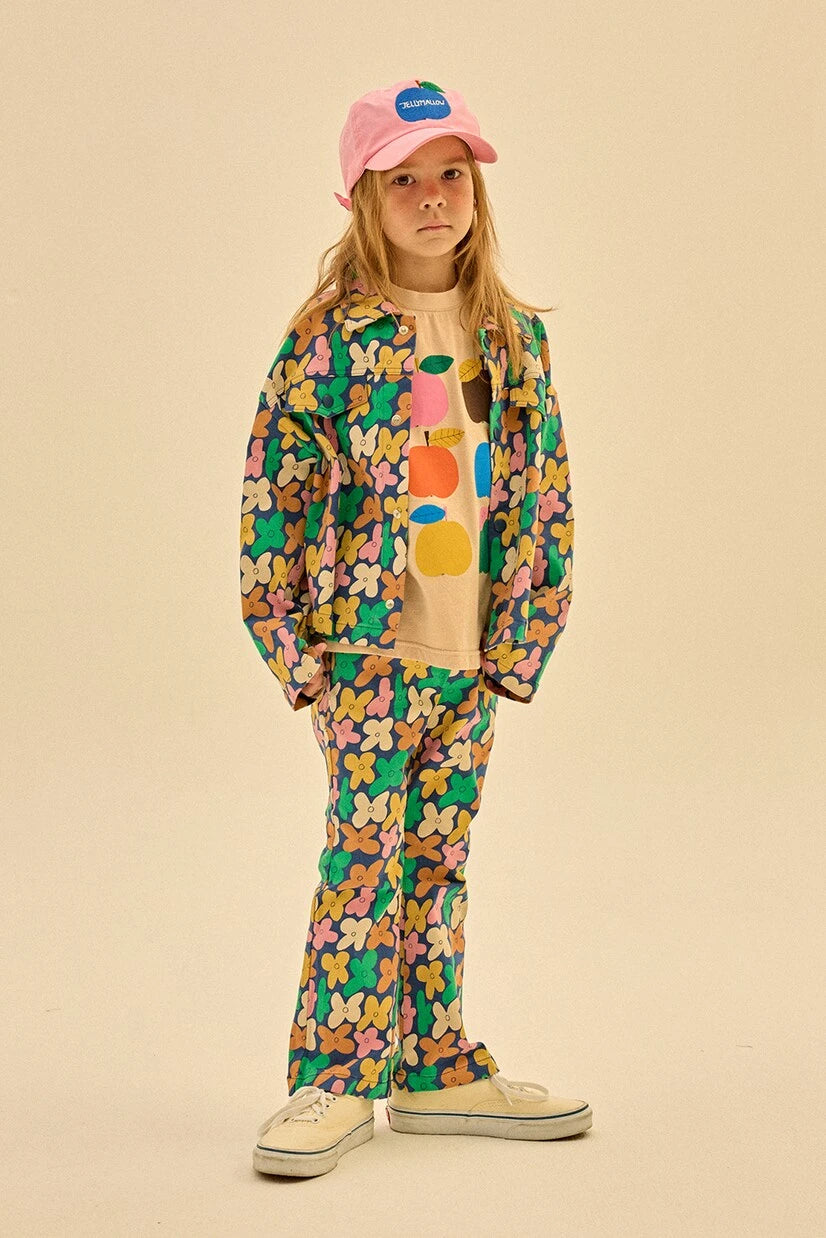 Jellymallow - Flower cotton-blend pants