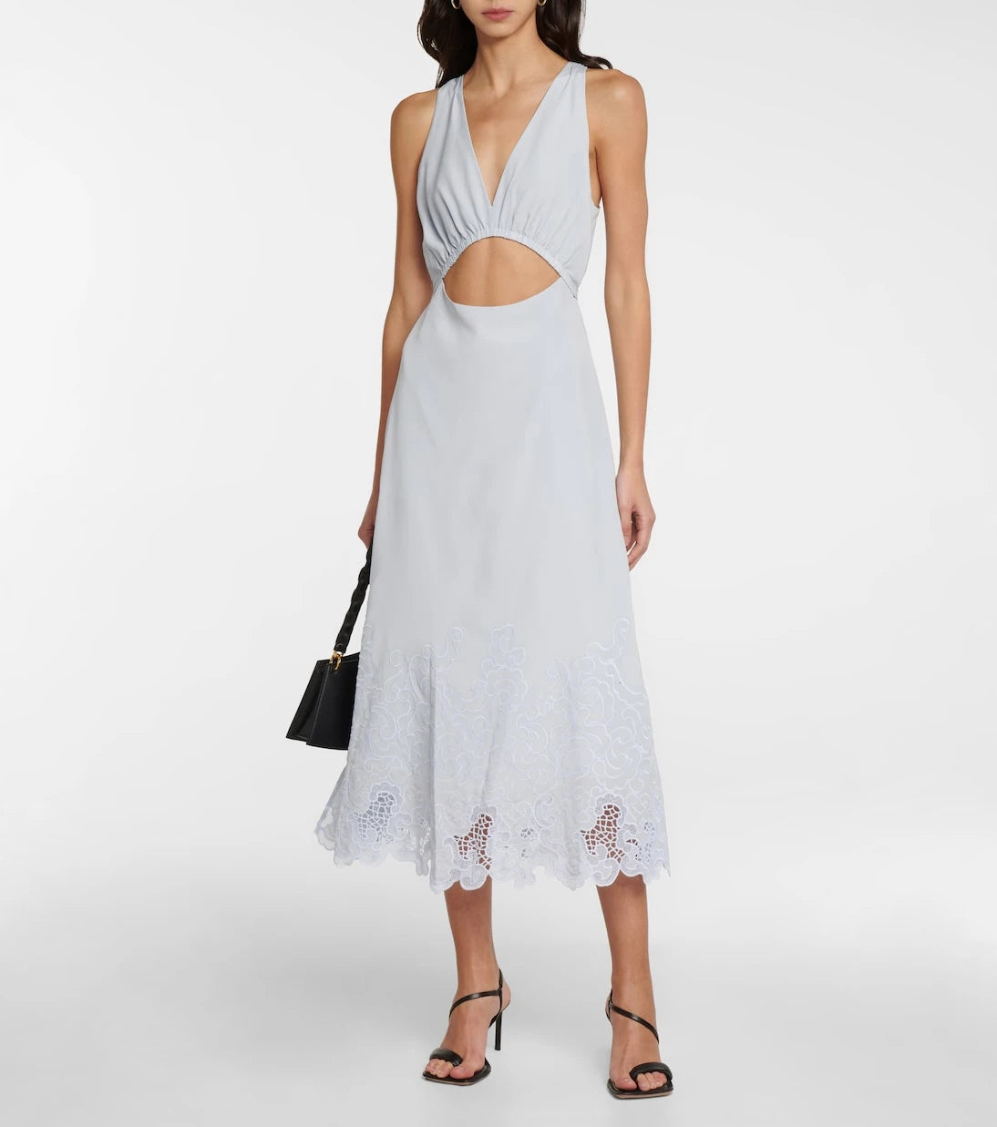 Simkhai - Embroidered cutout midi dress