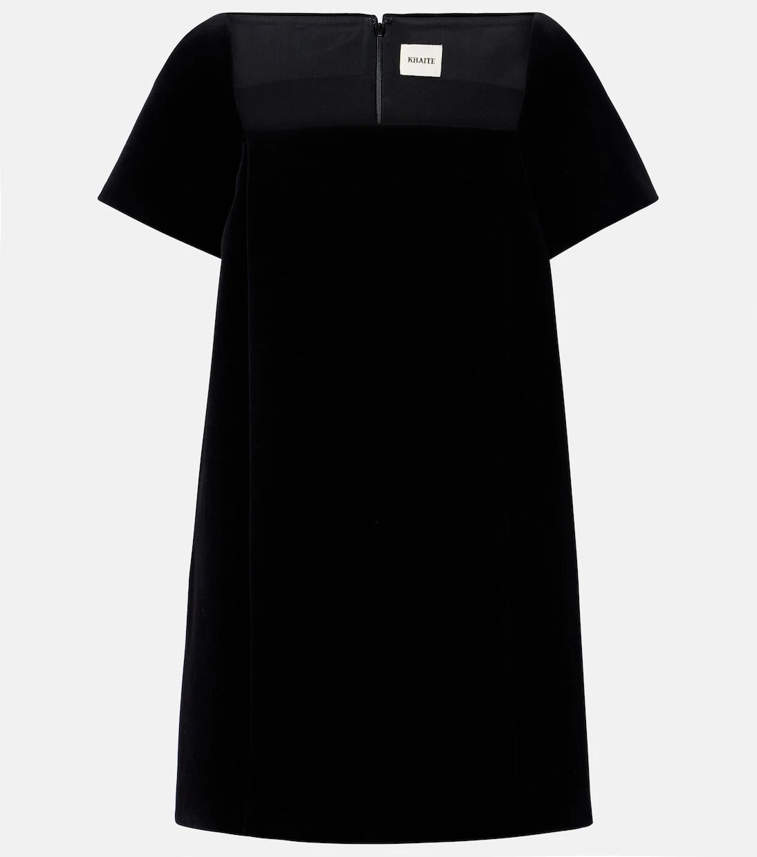 Khaite - Benji velvet minidress