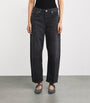 Citizens of Humanity Black Miro Mid-Rise Relaxed Jeans